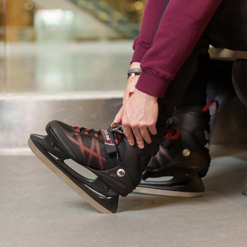 K2 F.I.T Black/Red Ice Skates - Image 3